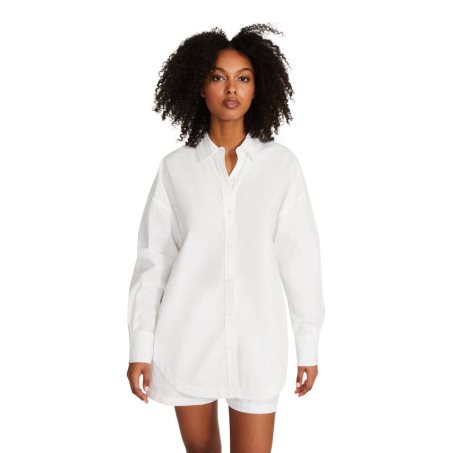 White Steve Madden Poppy Top Women's Shirts | PH 7820GSQ